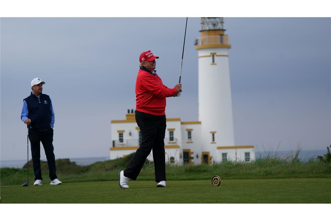 Wird König Charles zur britischen Trump(f)-Karte? In Schottland entsteht derzeit ein weiterer Golfplatz Trumps. (Archivbild)