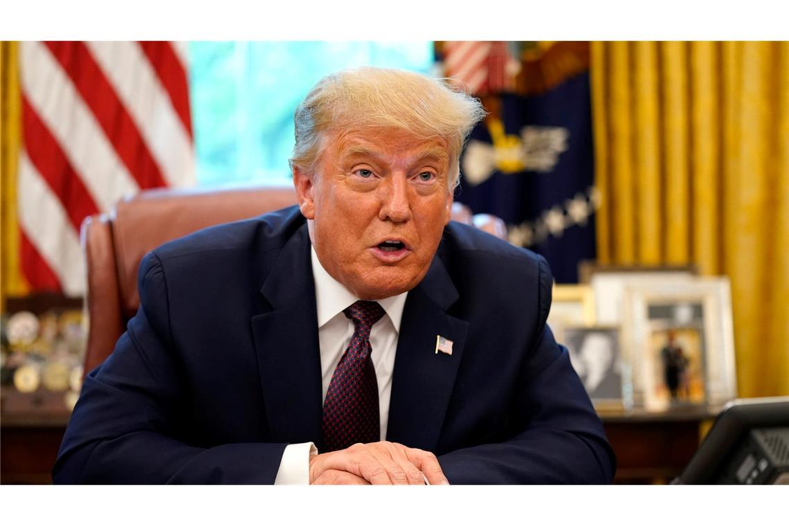 Trump, der Allmächtige: Stärker denn je in zweiter Amtszeit In seiner ersten Amtszeit war Trump politischer Newcomer - doch er hat aus den Regierungsjahren gelernt. (Archivbild)