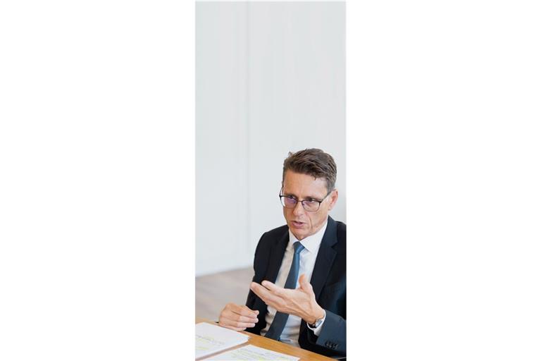 In Sorge um den Rechtsstaat: OLG-Präsident Andreas Singer will ein klares Bekenntnis zur Verfassung von Jura-Studenten, bevor sie ihr zweites Staatsexamen ablegen.