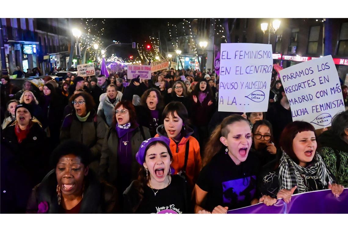 In Spanien gibt es nicht nur Gesetze zum Schutz der Frauen, sondern auch gesellschaftliches Bewusstsein. (Archivbild)