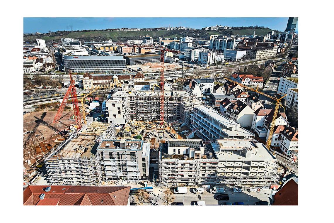 Die schönsten Ideen fürs bessere Wohnen in Stuttgart erleben In Stuttgart-Feuerbach entsteht ebenfalls ein neues Wohngebiet.