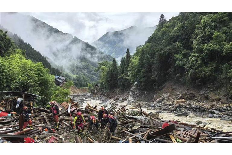 In südwestchinesische Provinz Guizhou gab die Behörde eine Warnung aus.