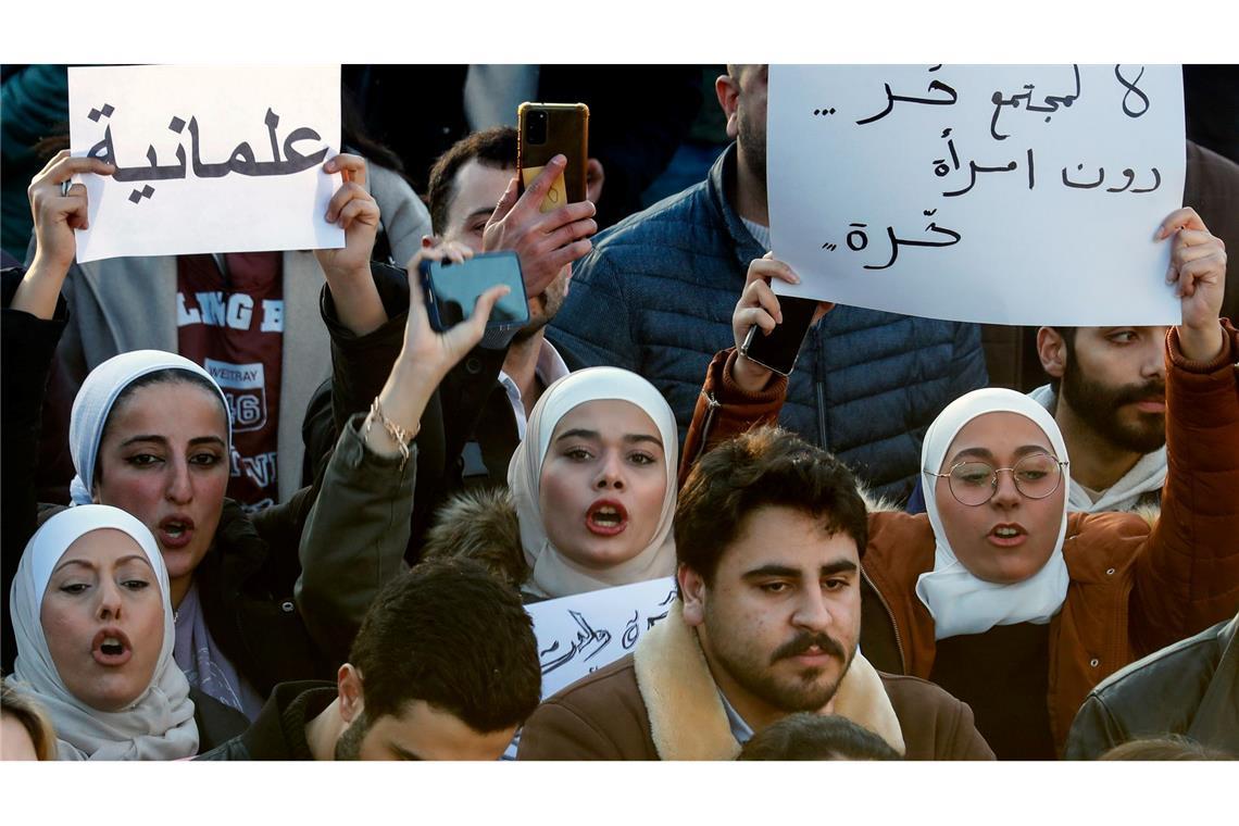Frau zur Gouverneurin im Süden Syriens ernannt In Syrien wird genau beobachtet, ob die Übergangsregierung die Rechte von Frauen respektiert. (Archivbild)