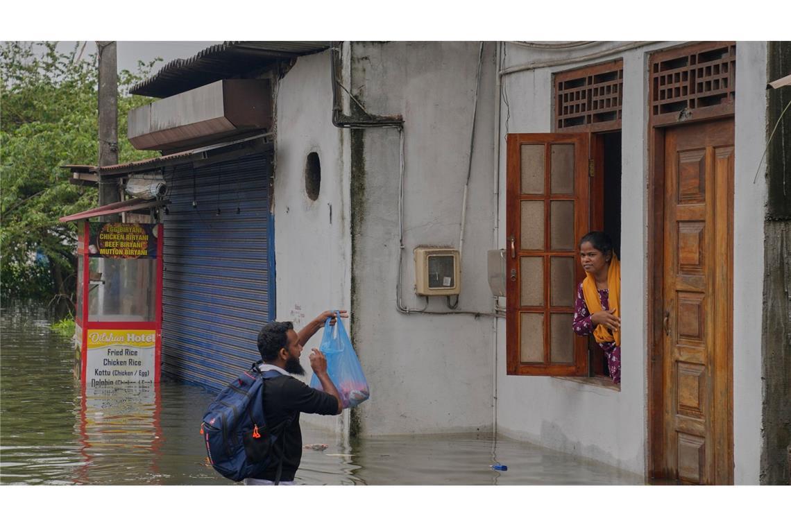 In Teilen des Landes kam es zu Überschwemmungen.