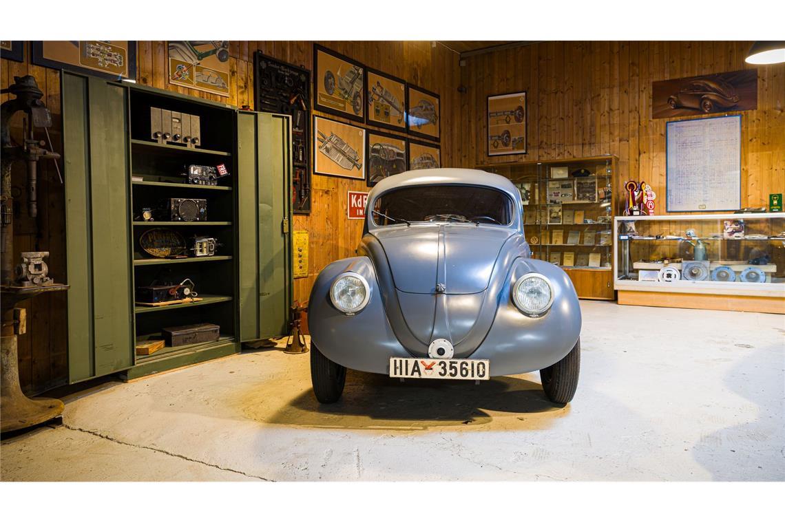 In Traugott Grundmanns Ausstellung hat das Auto einen besonderen Platz.