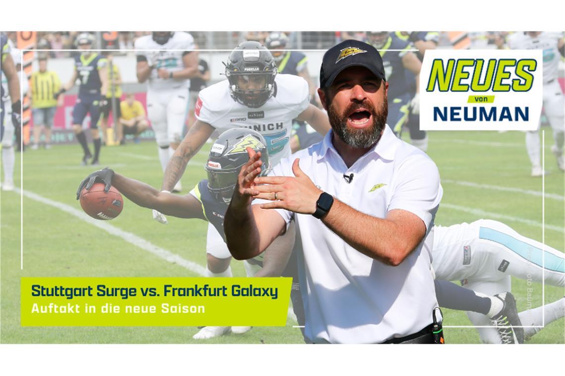 „Das große Ziel ist immer das Finale“ In unserer Videoreihe "Neues von Neuman" teilt der Stuttgart-Surge-Coach seine Gedanken zur aktuellen ELF-Saison.