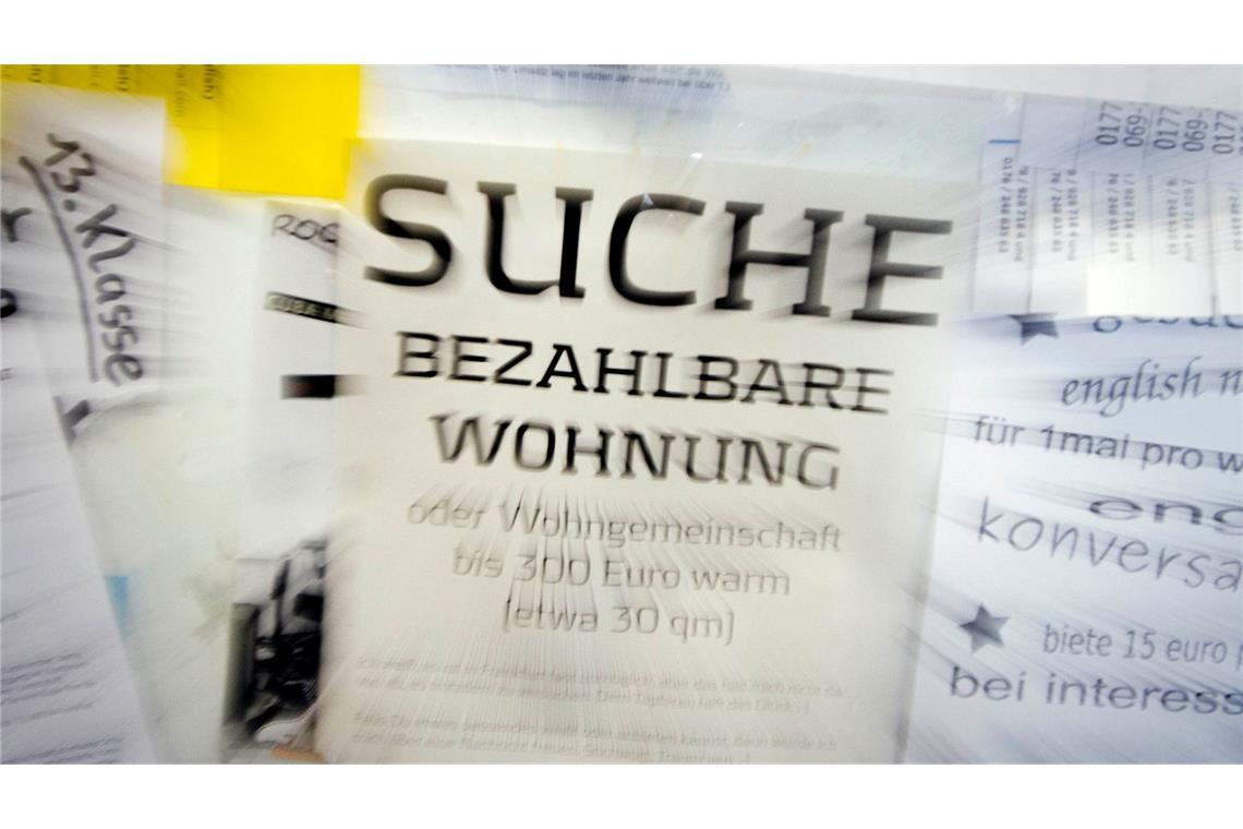 In vielen Großstädten sind Wohnungen heiß begehrt.