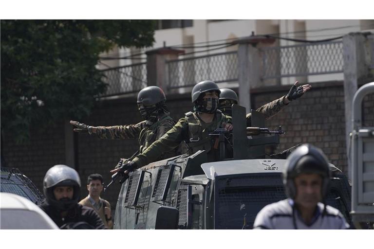 Indien setzt in Kaschmir auf eine hohe Militärpräsenz.