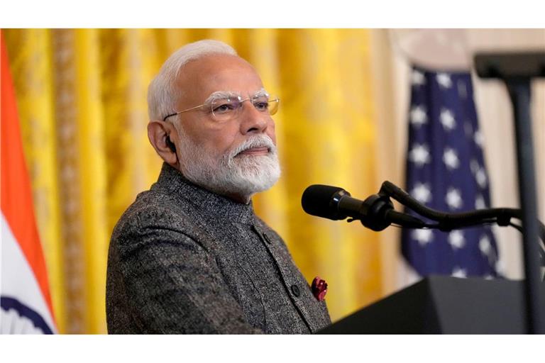Indiens Premierminister Modi: Das Land könnte vom Zollstreit zwischen den USA und China profitieren (Archivbild)