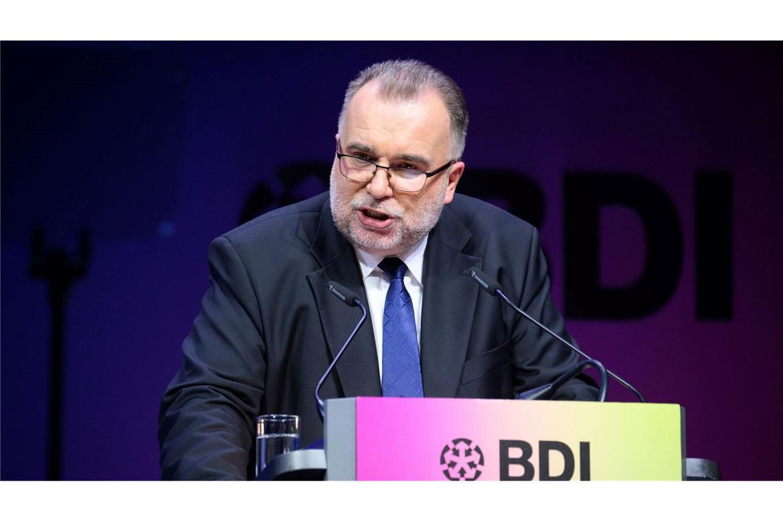 BDI: Durch Rohstoffabhängigkeit drohen Milliardenverluste Industriepräsident Russwurm warnt, Deutschland sei bei kritischen Rohstoffen stark vom Ausland abhängig (Archivbild).