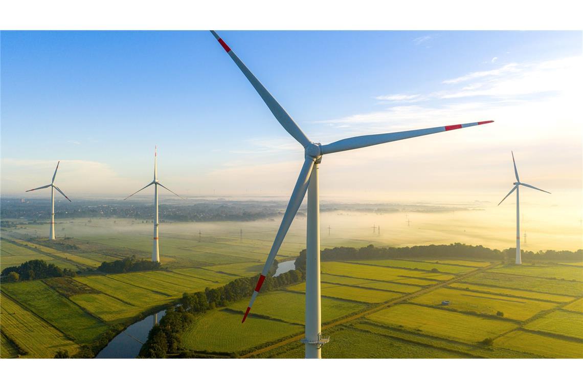 Windkraftausbau in Europa hinter Erwartungen Industrieverband WindEurope: Insgesamt weniger Neuinstallationen von Windkraftanlagen in Europa als erwartet. (Archivbild)
