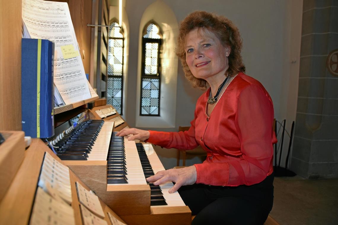 Oszillierende Klänge, schillernde Obertöne Ines Maidre unterrichtet Orgel an der Grieg-Akademie der Universität Bergen. Foto: Elisabeth Klaper