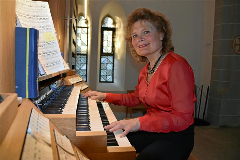 Ines Maidre unterrichtet Orgel an der Grieg-Akademie der Universität Bergen. Foto: Elisabeth Klaper
