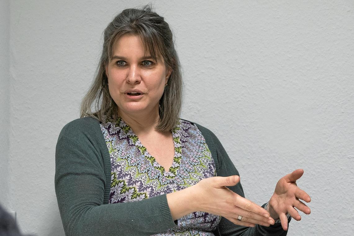 Ines Preuß fühlt sich in Murrhardt wohl und richtig gut angenommen. Sie freut sich auf die Arbeit in der SPD Oberes Murrtal. Foto: J. Fiedler