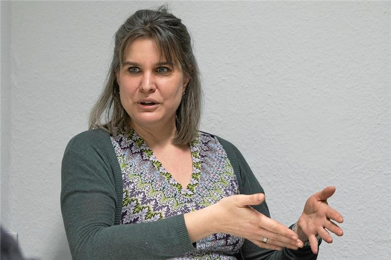 Ines Preuß fühlt sich in Murrhardt wohl und richtig gut angenommen. Sie freut sich auf die Arbeit in der SPD Oberes Murrtal. Foto: J. Fiedler