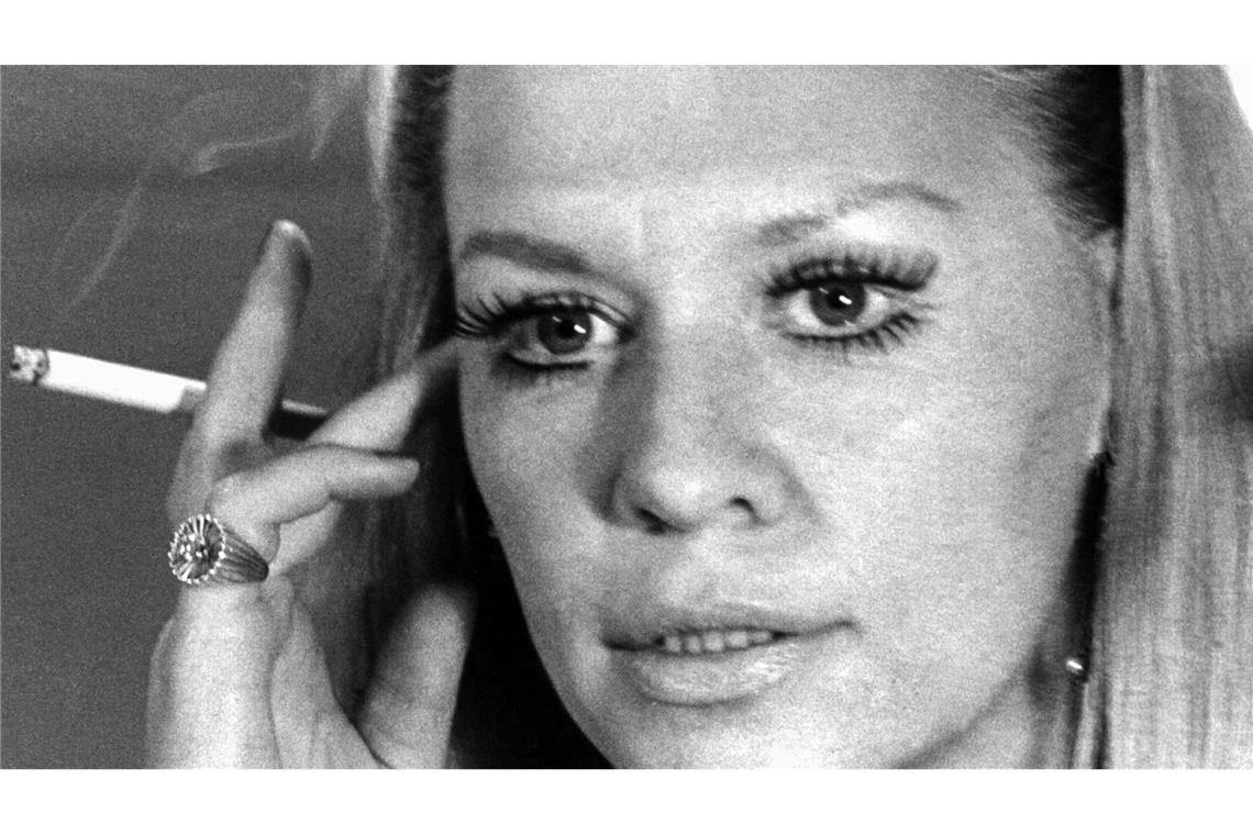 Ingrid van Bergen war für ihre rauchige Stimme bekannt. (Archivbild)