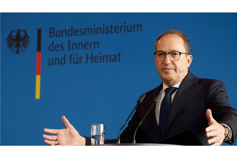 Innenminister Alexander Dobrindt (Archivbild).