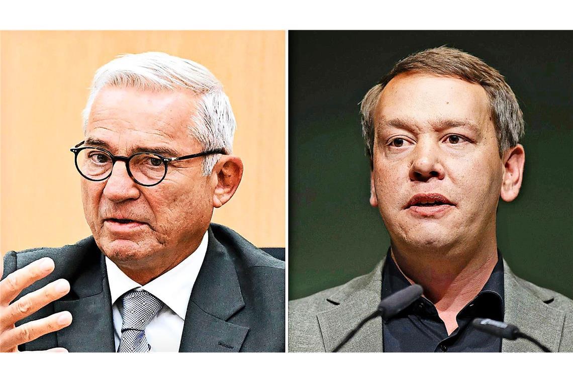 Innenminister Thomas Strobl (CDU) ist anderer Meinung als Grünen-Politiker Oliver Hildenbrand.