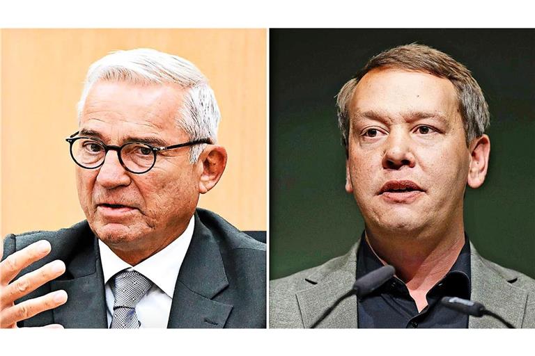 Innenminister Thomas Strobl (CDU) ist anderer Meinung als Grünen-Politiker Oliver Hildenbrand.
