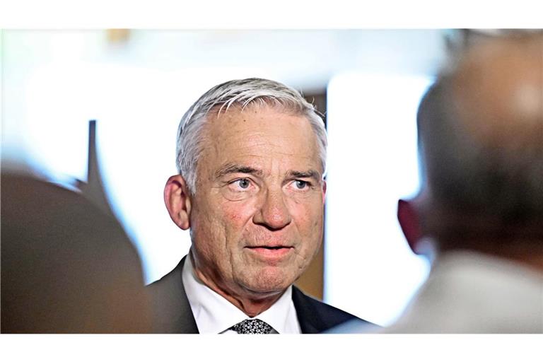 Innenminister Thomas Strobl verschärft erneut   den Ton gegenüber den Grünen.