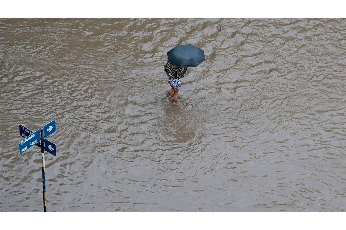 Zwölf Tote: Argentinische Stadt nach Unwetter "zerstört" Innerhalb eines Tages fiel ein Drittel des durchschnittlichen Niederschlags pro Jahr.