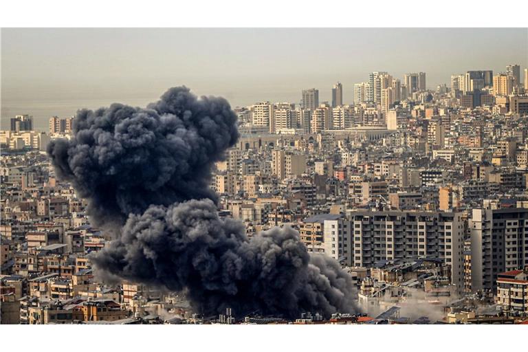 Innerhalb weniger Tage greift Israels Luftwaffe erneut in einem Vorort von Beirut an. (Archivbild)