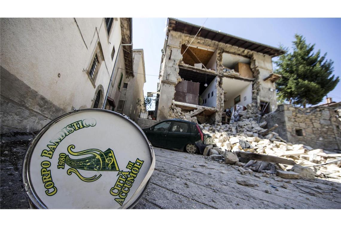 Insgesamt starben bei dem Erdbeben im August 2016 mindestens 299 Menschen. (Archivbild)