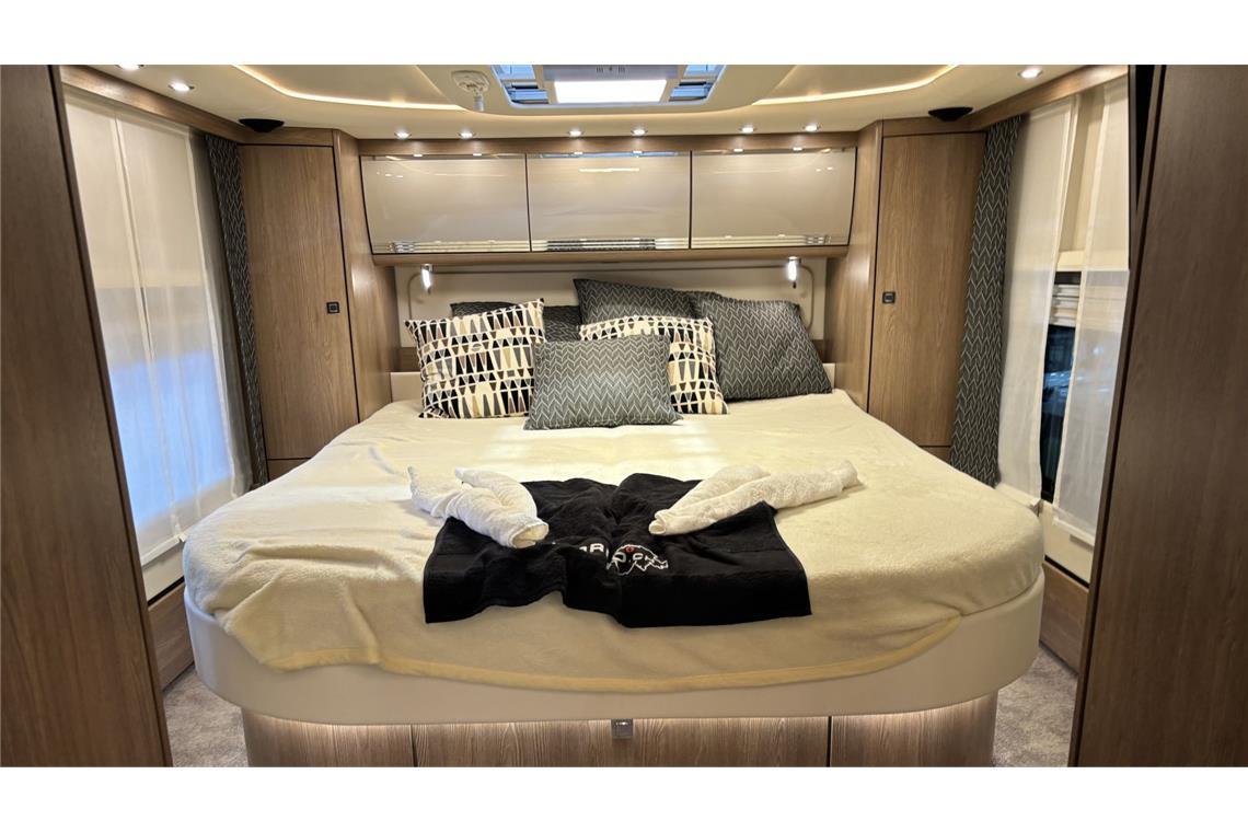 Inside Grand Empire: Schlafgemach statt Nachtkabine.