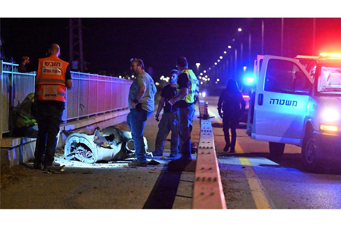 Iran hat erneut Israel angegriffen.