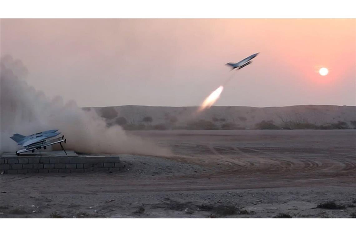 Iran teilt mit, ein US-Flugzeugträger sei angegriffen worden. (Archivbild)