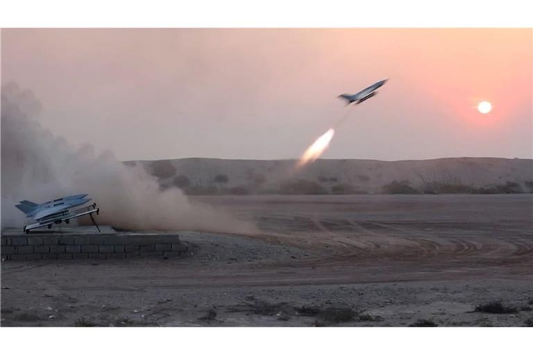 Iran teilt mit, ein US-Flugzeugträger sei angegriffen worden. (Archivbild)