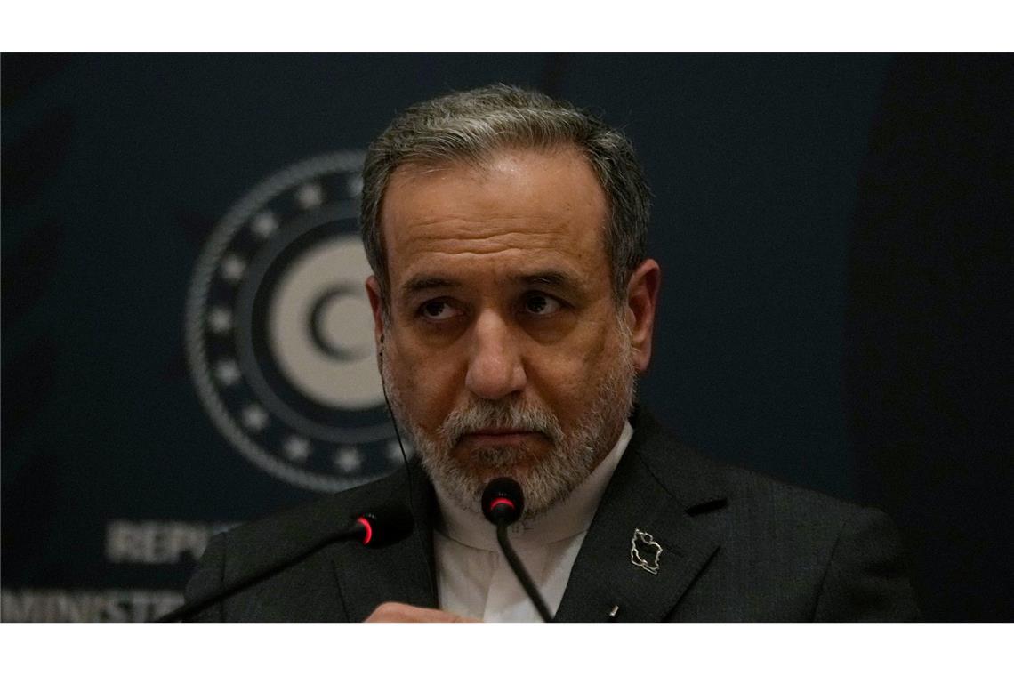 Irans Außenminister Araghchi reagiert auf Äußerungen Trumps. (Archivbild)