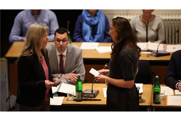 Iris Stalzer wird als Bürgermeisterin vereidigt