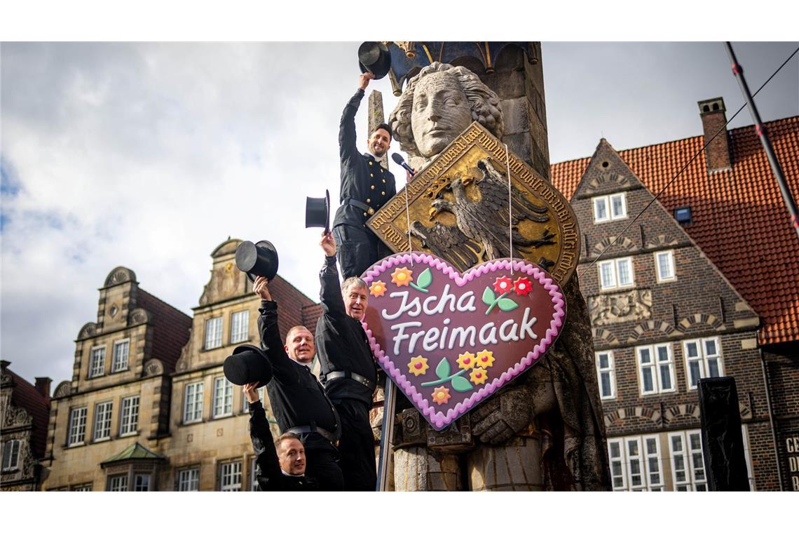 Bilder des Tages „Ischa Freimaak“! In Bremen ist wieder Freimarkt.
