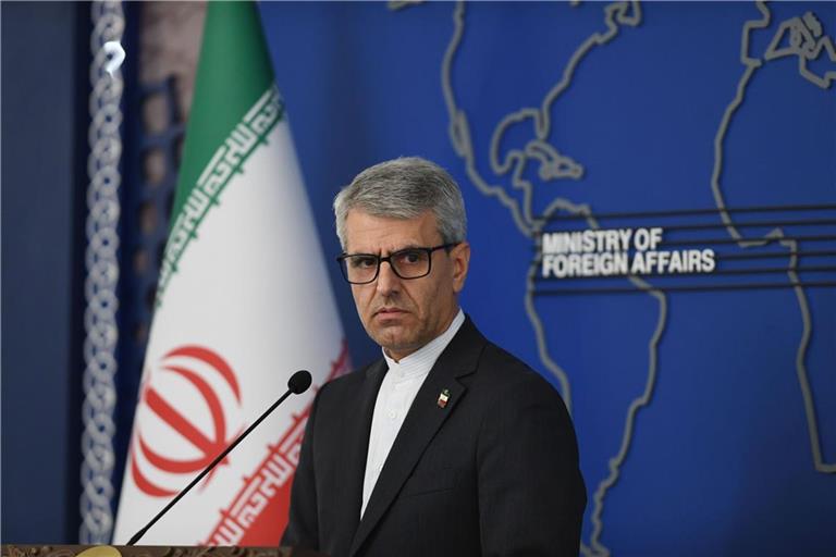 Ismail Baghai, Sprecher des iranischen Außenministeriums.