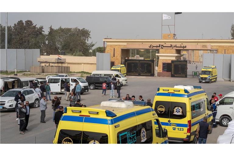 Israel hat angekündigt, der Grenzübergang Rafah vom Gazastreifen nach Ägypten werde am Mittwoch wieder geöffnet. (Archiv-Bild)