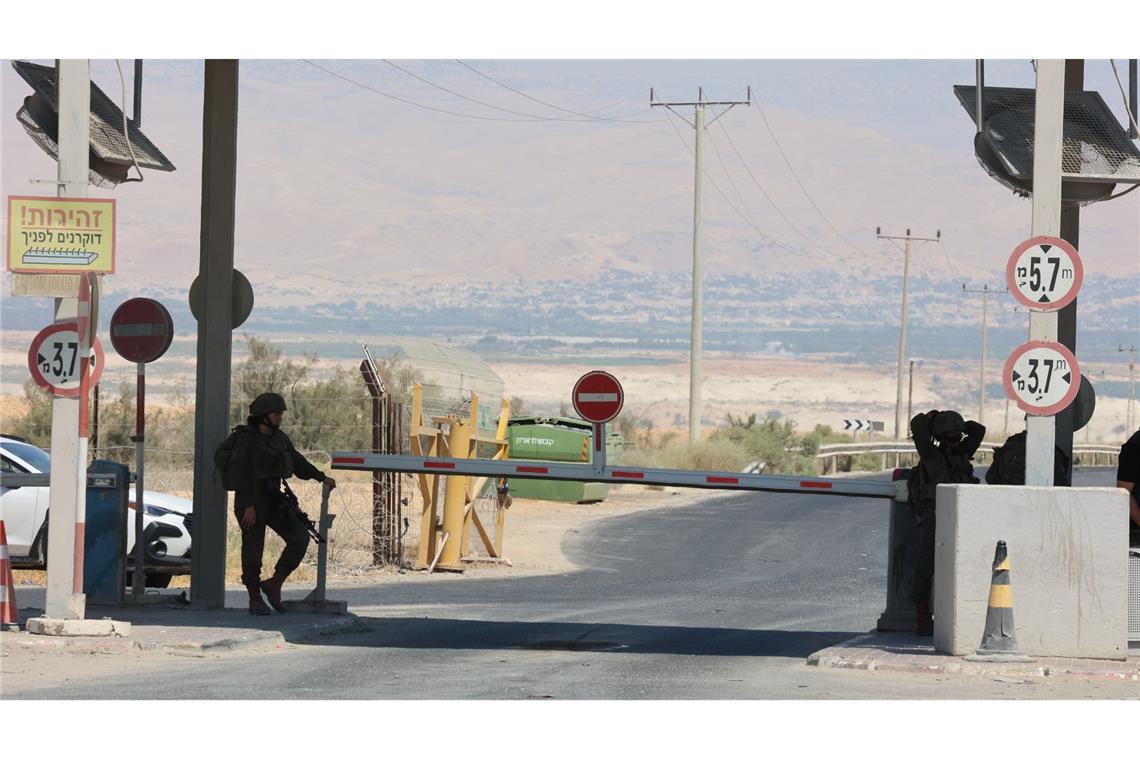 Israel kontrolliert den Grenzübergang zwischen Jordanien und dem Westjordanland. (Archivbild)
