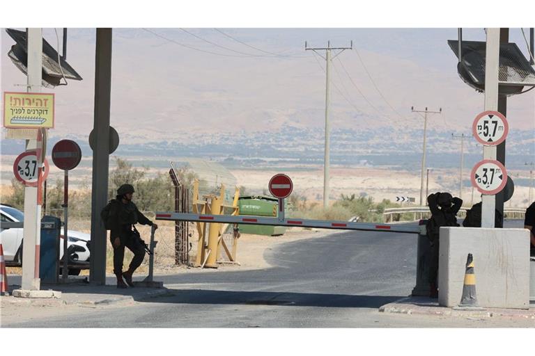 Israel kontrolliert den Grenzübergang zwischen Jordanien und dem Westjordanland. (Archivbild)