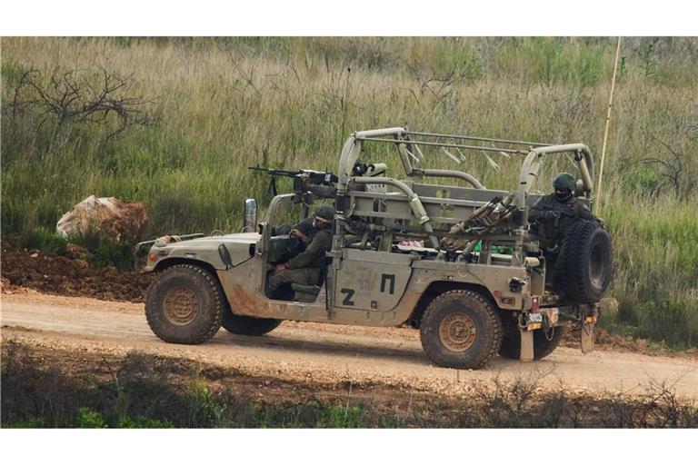 Israelische Soldaten im Südlibanon. (Archivbild)