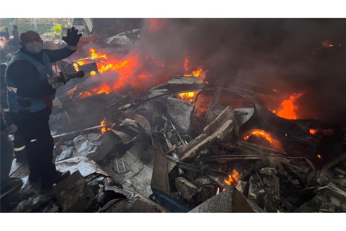 Israels Angriffe im Libanon stellen Waffenruhe auf die Probe