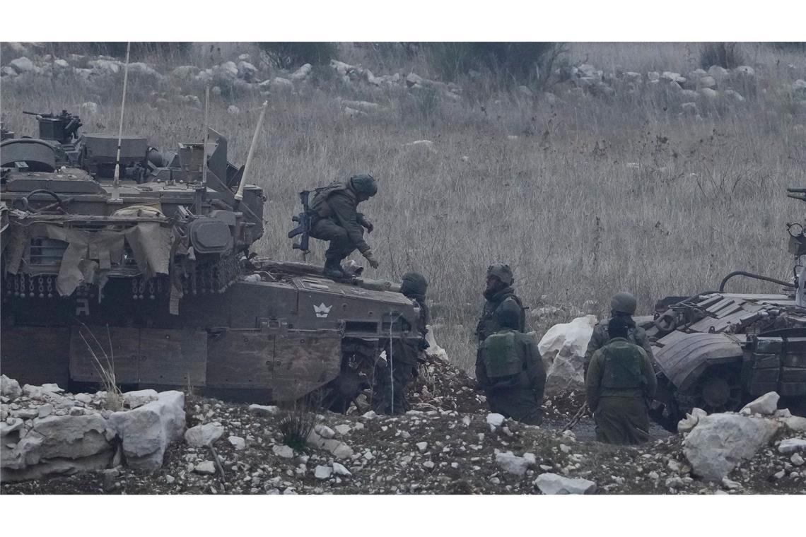 UN-Nothilfeprogramm: Mehr Hilfsgüter erreichen Gaza Israels Armee baut laut einem Bericht in der Pufferzone zu Syrien. (Archivbild)