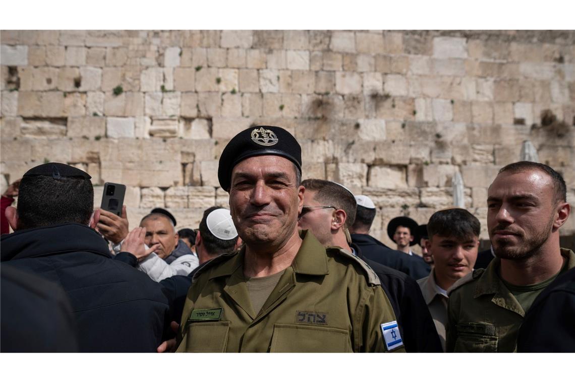 Netanjahu will angeblich Einnahme des ganzen Gazastreifens Israels Armeechef Zamir ist laut Medienberichten gegen eine Eroberung des ganzen Gazastreifens. (Archivbild)