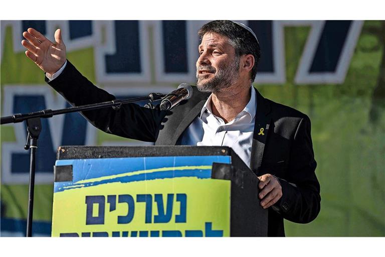 Israels Finanzminister Smotrich droht mit Annexion des Westjordanlands, falls ein Palästinenserstaat im kommenden Monat anerkannt wird.