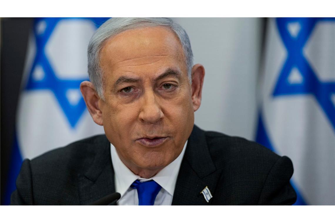 Zehn Zitate: Was die internationale Politik 2024 bewegte Israels Ministerpräsident Benjamin Netanjahu prophezeit den Sieg über die Terrororganisation Hamas. (Archivbild)