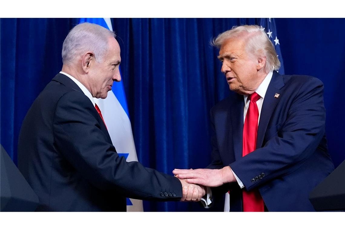 Israels Premier Netanjahu erwartet von Trumps Abkommen mit dem Iran ein Ende des Atomprogramms.