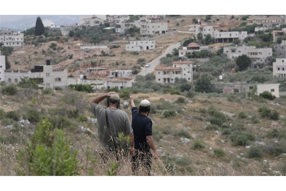 Israels rechtsreligiöse Regierung treibt den Siedlungsausbau im Westjordanland und in Ost-Jerusalem stetig voran.