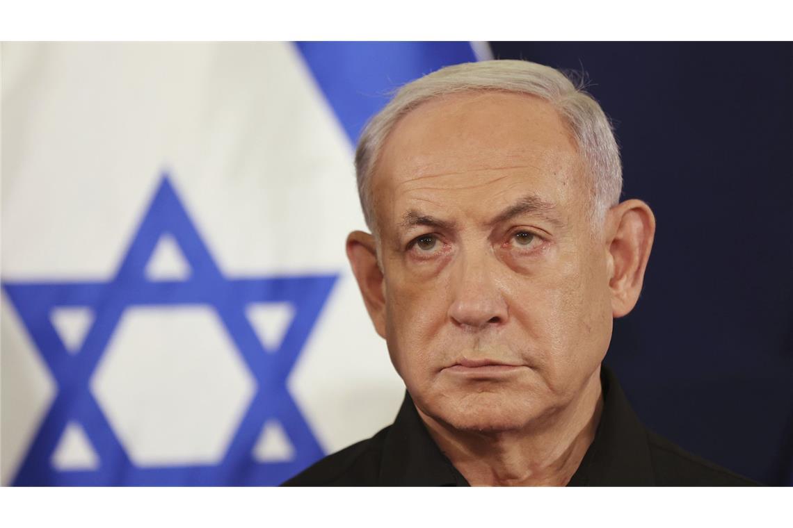 Israel fordert Geiselfreilassung - Sonst Krieg Israels Regierungschef Benjamin Netanjahu.