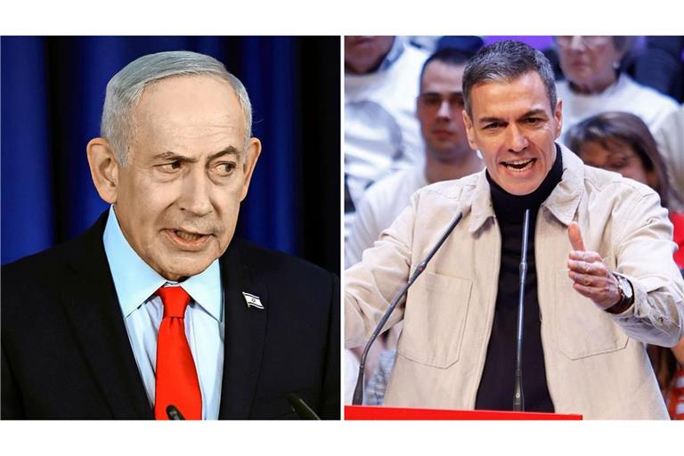 Israels Regierungschef Netanjahu schließt Spanien aus einer US-geführten Mission zur Überwachung der Gaza-Waffenruhe aus (Archivfoto).