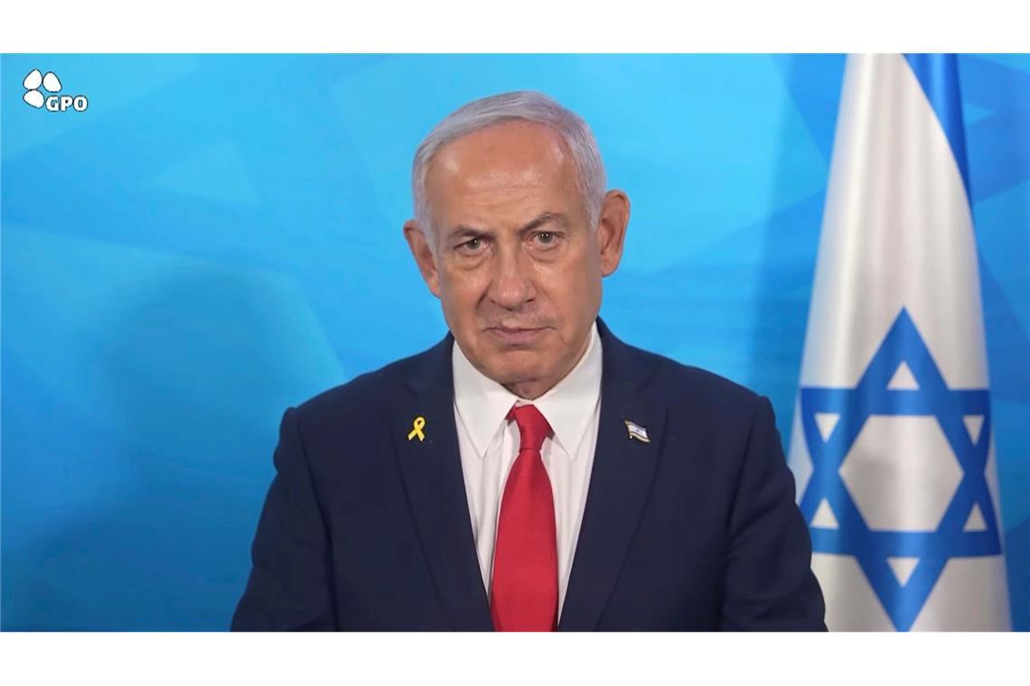 Israel will Blockade für Hilfsgüter nach Gaza aufheben Israels Regierungschef Netanjahu will die Hamas vollends zerschlagen. (Archivbild)