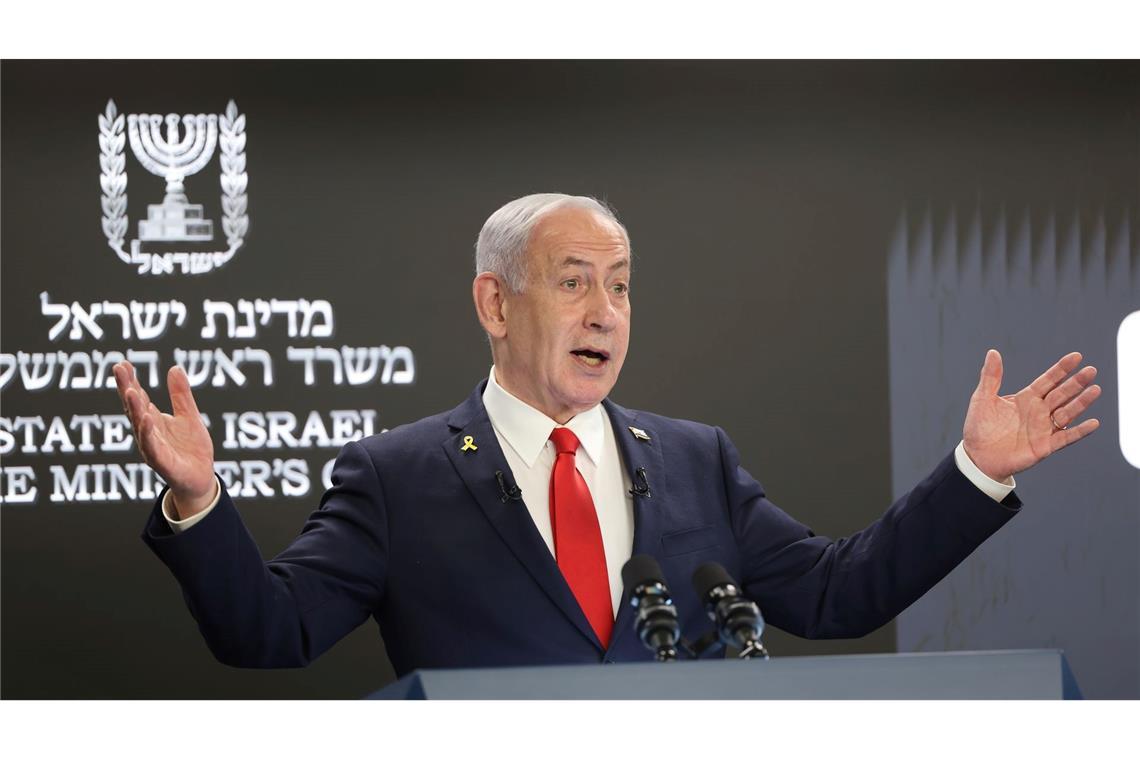 Israels Regierungschef will die Hamas im Gazastreifen vollends zerschlagen.